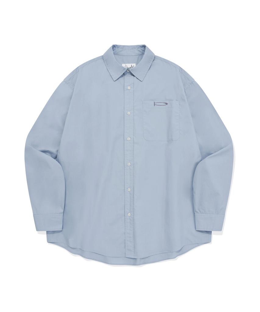 PHYSICAL DEPARTMENT P-Active Oversized Shirt Light Blue