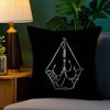 Крутая наволочка с логотипом V-Volcom, плюшевая ткань, мягкая, двусторонняя печать, чехол для подушки на диван, наволочки для декоративных подушек