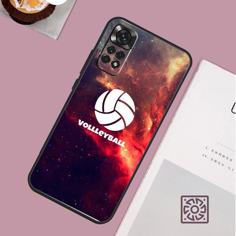 Volleyball Sport Phone Case For Redmi Note 13 Pro 12 11 10 9 8 Pro 9S 10S 11S 12S 10A 9C 10C 12C 13C Cover