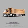 Alloy Truck Toys Children's Semi-Trailer Transporter Construction Vehicle Flat Trailer Model Car