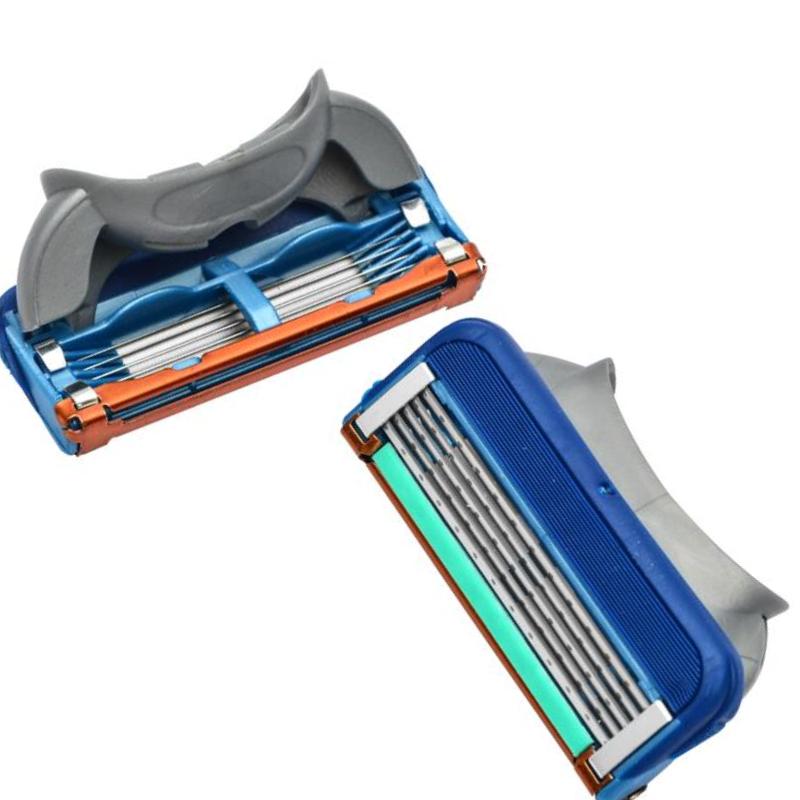 4 шт./лот мужские лезвия для ухода за лицом мужские лезвия для бритья