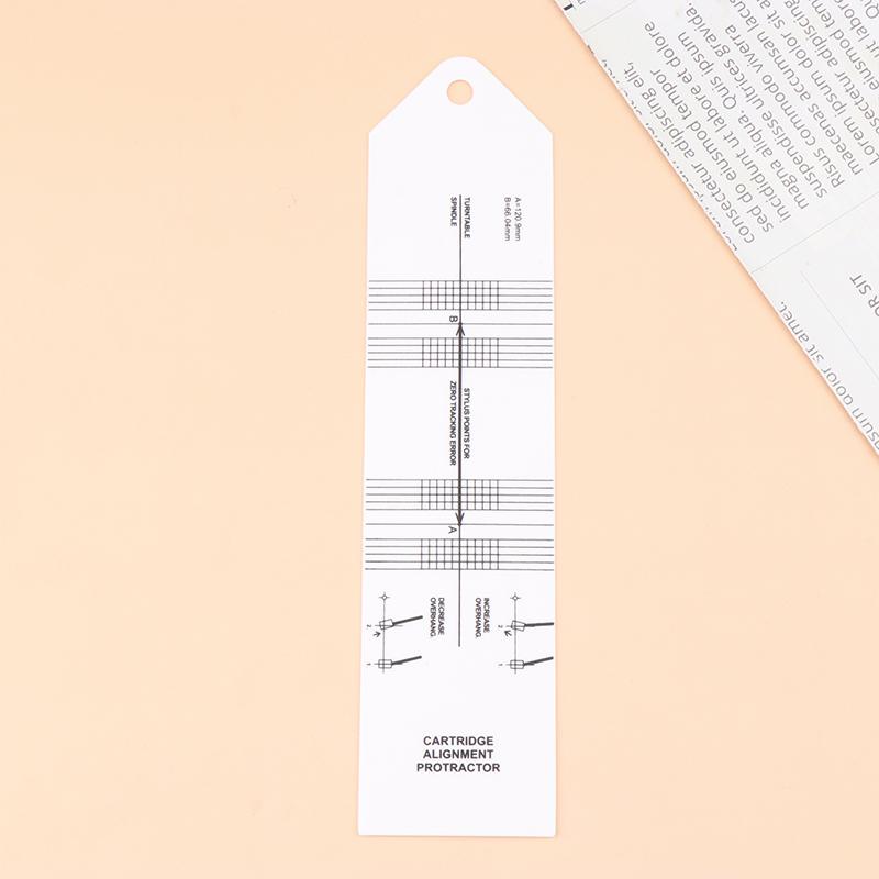Проигрыватель фонограммы Звукосниматель картриджа Регулировка линейки Калибровочный датчик Lp Инструмент для выравнивания иглы Транспортир