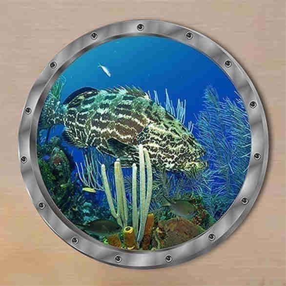 Креативная водостойкая наклейка с изображением дельфина и черепахи, наклейка на стену, наклейка для стиральной машины, наклейка для ванной комнаты