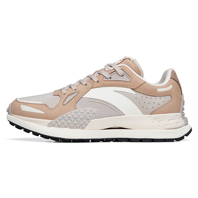 Anta Star C202 Low-Top Running Shoes Women Sneaker White Gray Brown 122235560A-1