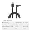 Fast Charge Power Cable Drone Accessories Cable for DJI FPV Goggles FPV Goggles V2 USB C To DC Power Supply Cord