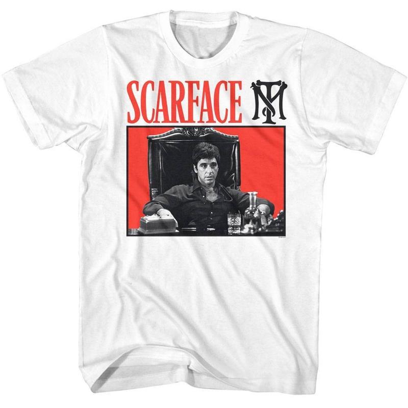 Scarface Tony Faces Reality Unisex T-Shirt Graphic Tee