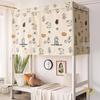Handon Blackout Dorm Bed Curtain with Full Frame