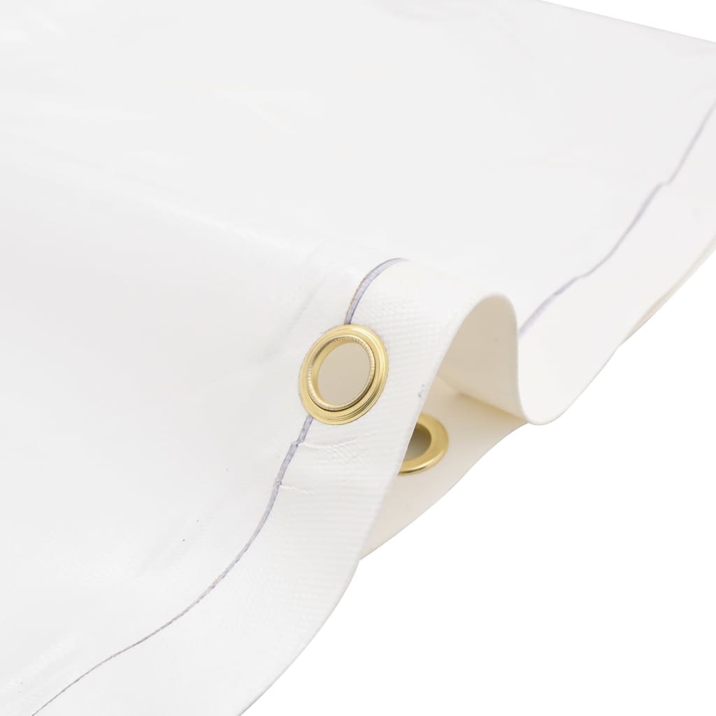 Vidaxl Plandeka, Biała, 2,5X4,5 M, 600 G/M²