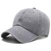 2021 New Men's Baseball Cap Washed Cap Light Plate Couple Hat Solid Color Spring and Autumn Hat Korean Version