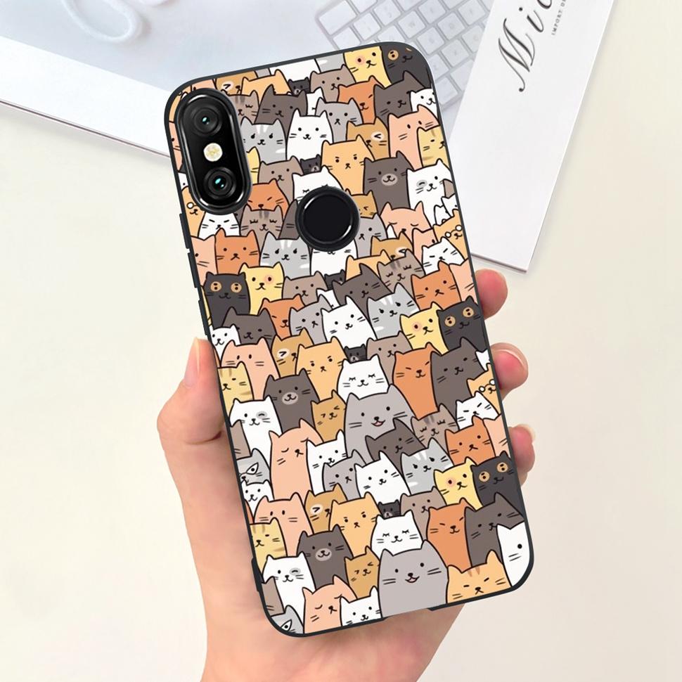 Для Xiaomi Mi A2 Lite (Редми 6 Про) Чехол Новый Модный Мягкий Тонкий Чехол для Телефона Для Xiaomi MiA2 Lite Redmi6 Pro Полностью Задняя Крышка