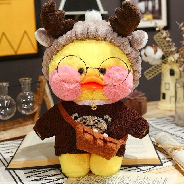 Kawaii 30 см Plushie Lalafanfan желтая утка животное плюшевые мягкие игрушки для девочек детская милая кукла подарок на день рождения/Рождество