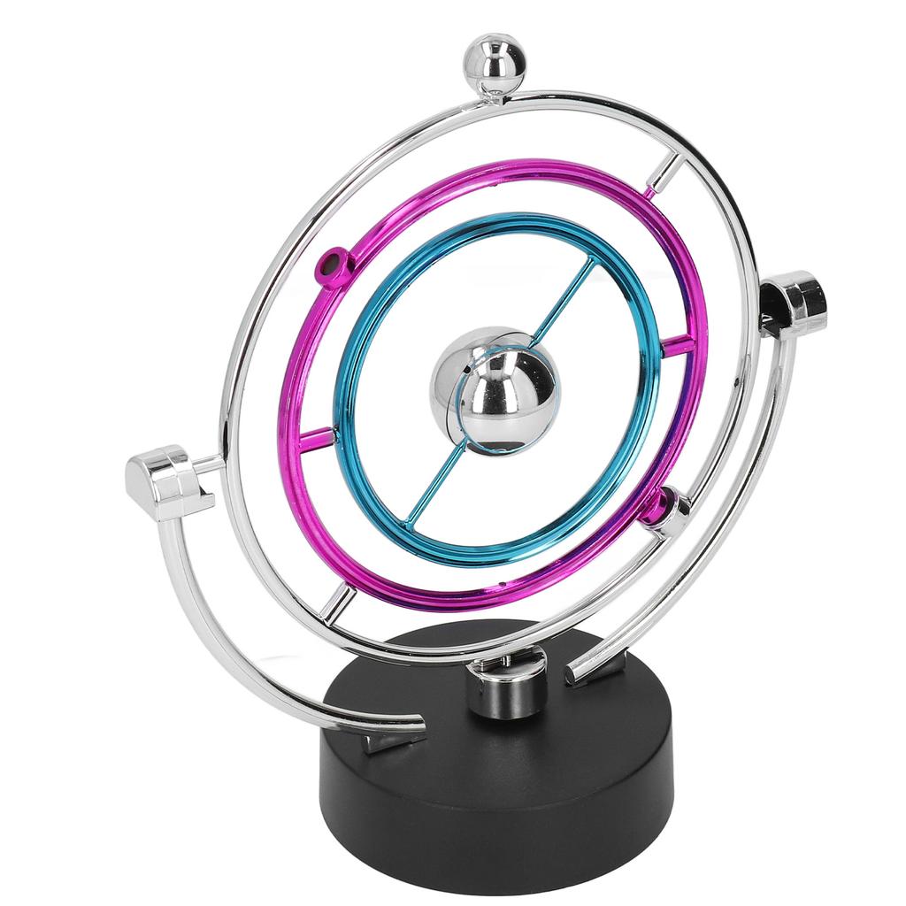 Electronic Perpetual Motion Toy Simulation Annularity Sphere Orbits Model Revolving Balance Balls