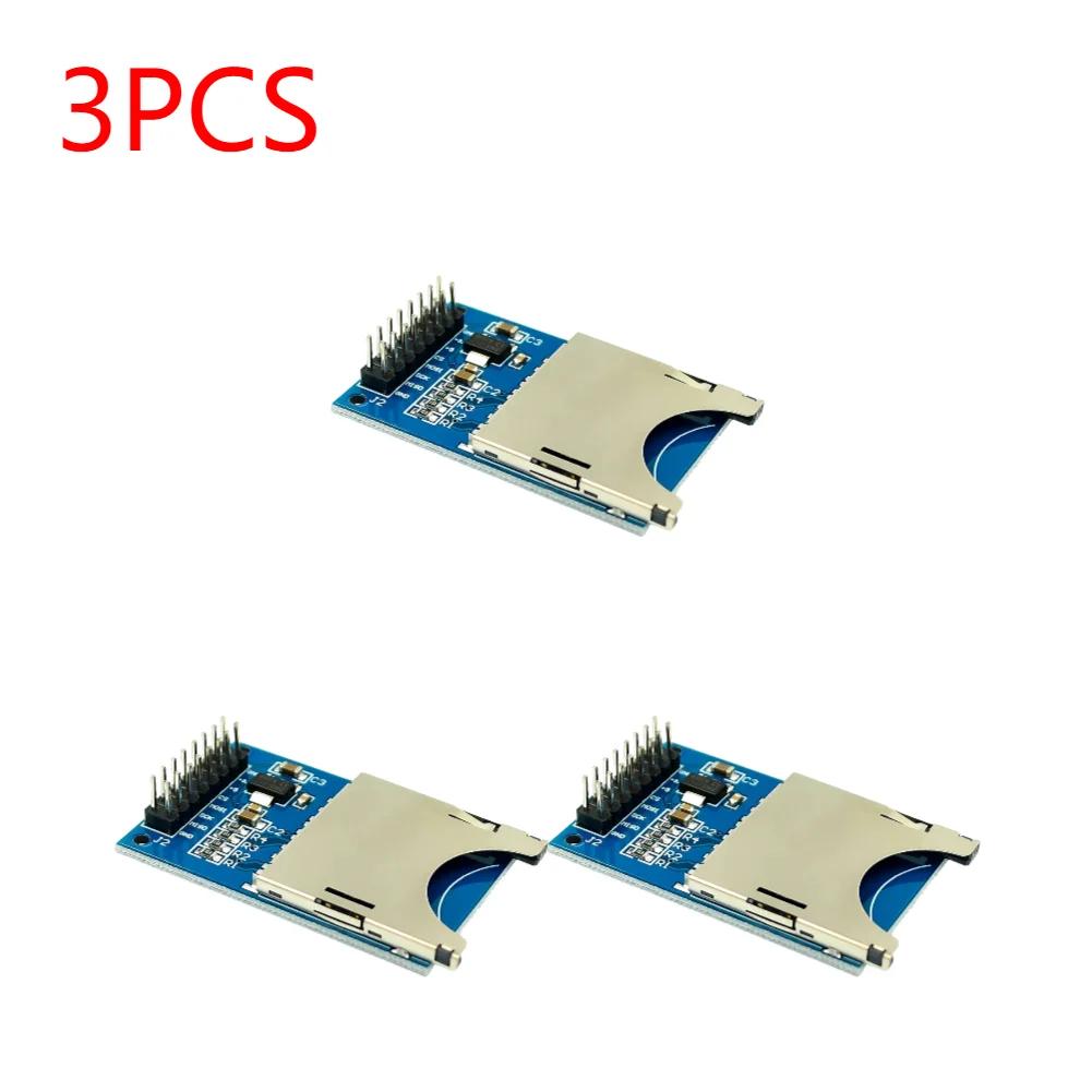 1-4 шт. Плата расширения памяти Micro SD с 6 контактами 5 В 3,3 В Micro SD TF карта памяти Shield модуль SPI для Arduino DIY Kit