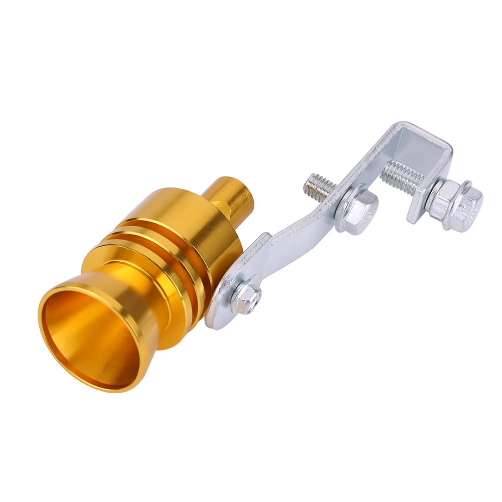 Black Car Turbo Sound Exhaust Whistle Muffler Auto Blow off Valve Simulator S