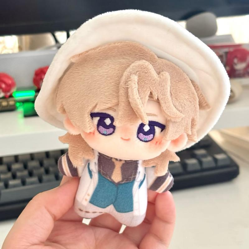 10 см Милый Аниме Игра Honkai Star Rail Доктор. Авентурин Плюшевые Игрушки Брелок-Подвеска Фигурка Персонажа Плюшевая Кукла
