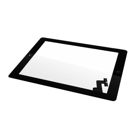 Сменный клейкий сенсорный стеклянный объектив Инструменты Комплект дигитайзера экрана для iPad 2