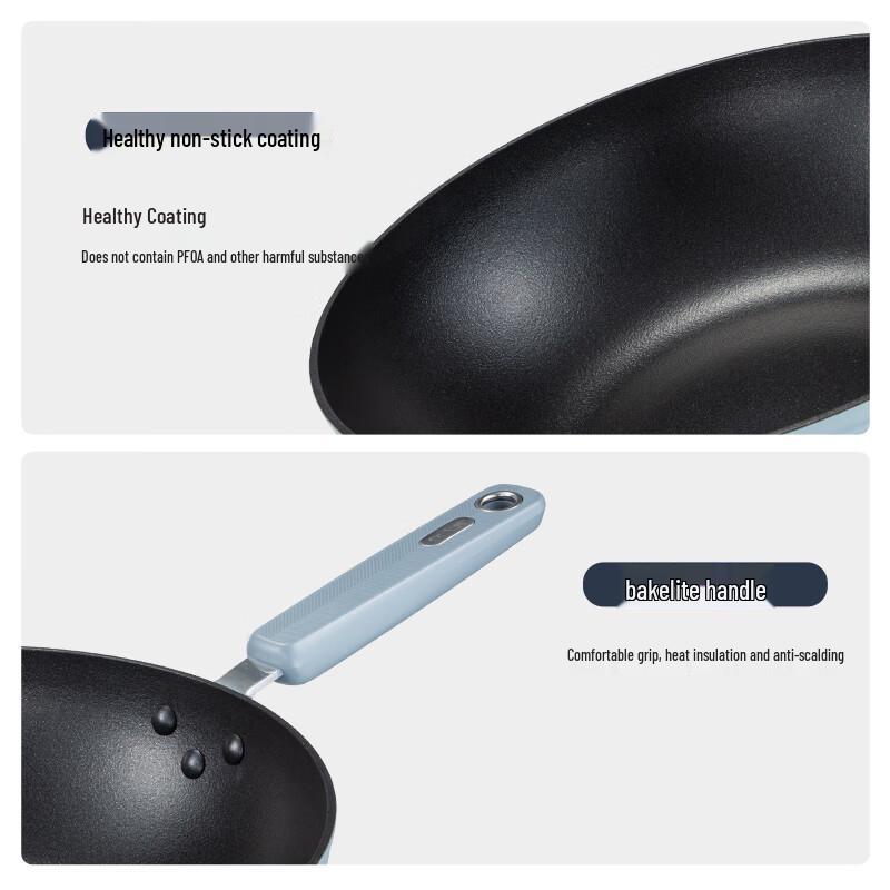 Chuidahuang Guli 32cm Smokeless Wok