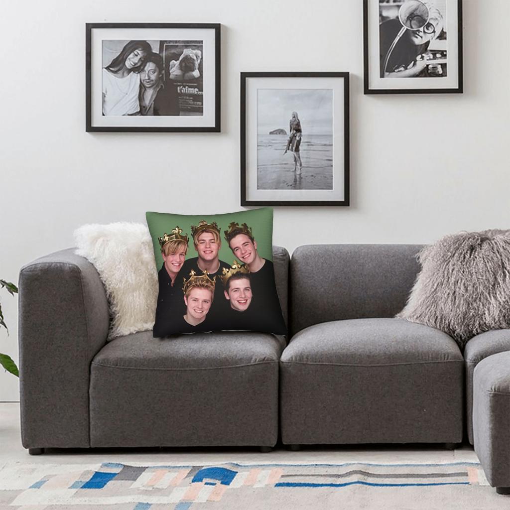 Westlife Boys Pillowcases Cute Funny Pillow Case For Sofa Couch Bed Living Room Comfy Pillow Cover