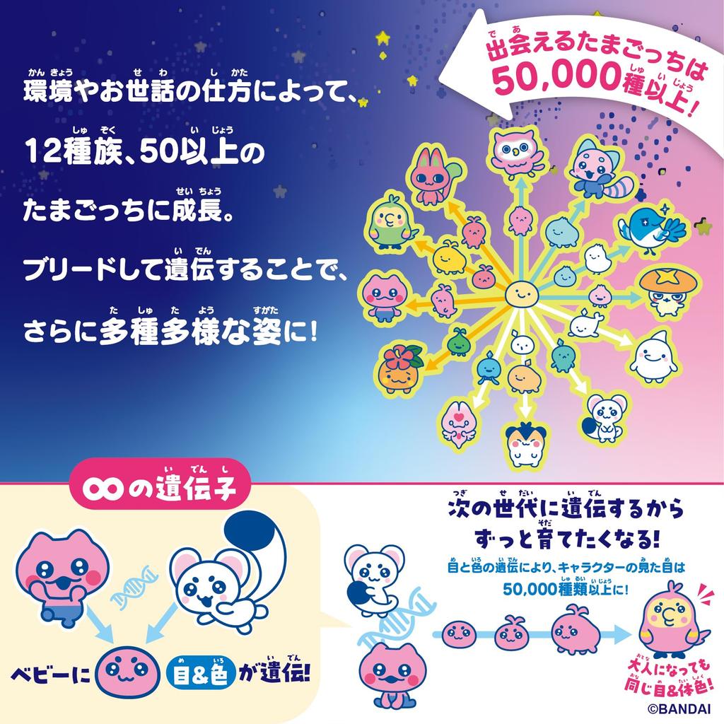 [Bandai] Tamagotchi Paradise - Orange Tropics (Bonus: Tamalabo Sticker: Okojocchi & Tamalabo Sticker: Parorocchi included) Recommended age: 6 years an