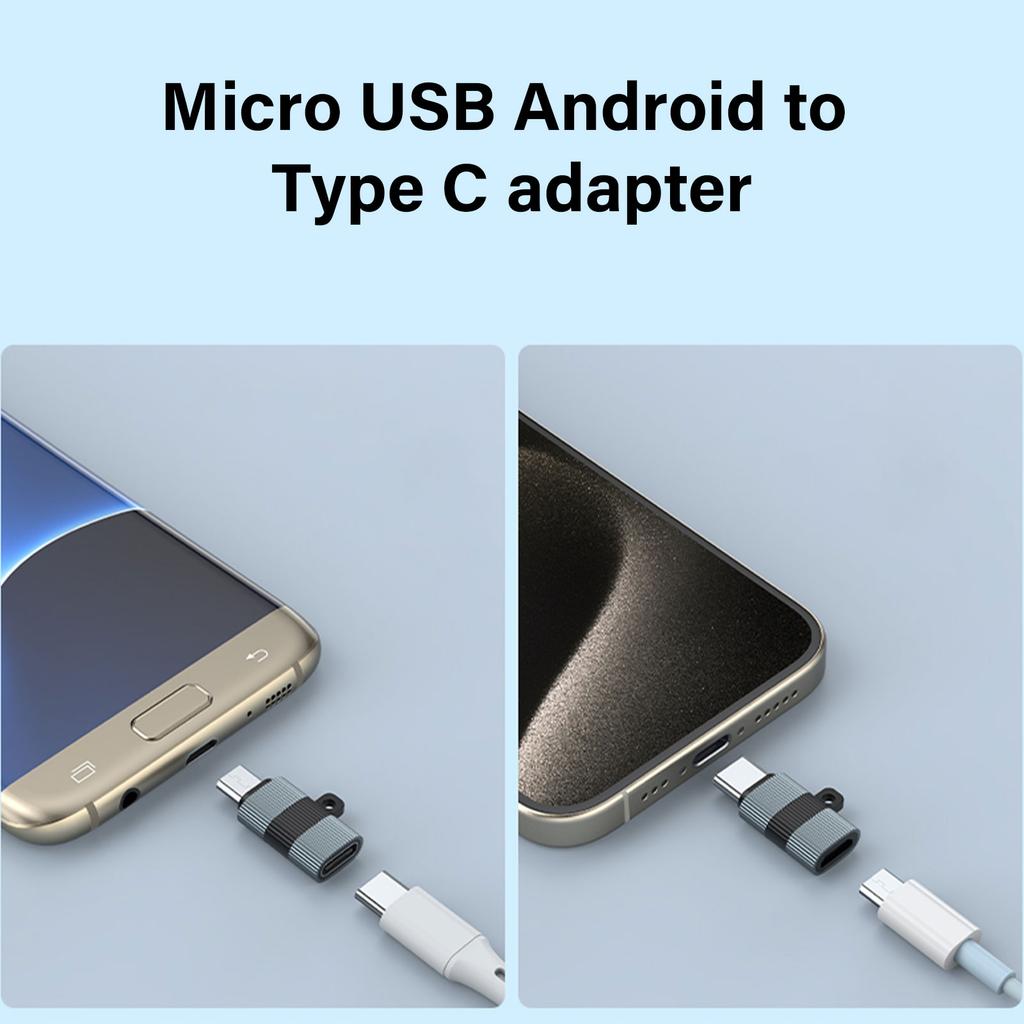 Короткие USB C - USB адаптеры USB Type C Female - Micro USB Male адаптеры Разъемы Адаптеры зарядных устройств для телефонов ноутбуков