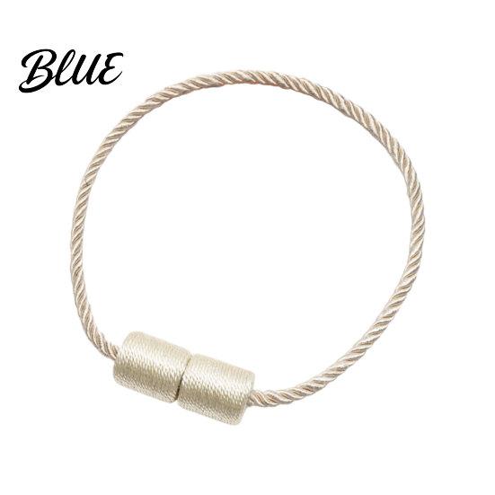 Reusable Magnetic Tiebacks Damage Free Rope Tie Modern Simple Curtain Tiebacks Backs Wall Ties Decorative