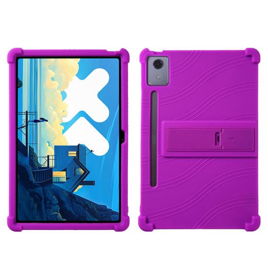 Tablet Protective Cover Shock Absorption Scratch-Resistant Precise Fit Soft Silicon Stand Protective Shell for Xiaoxin Pad Pro 12.7inch