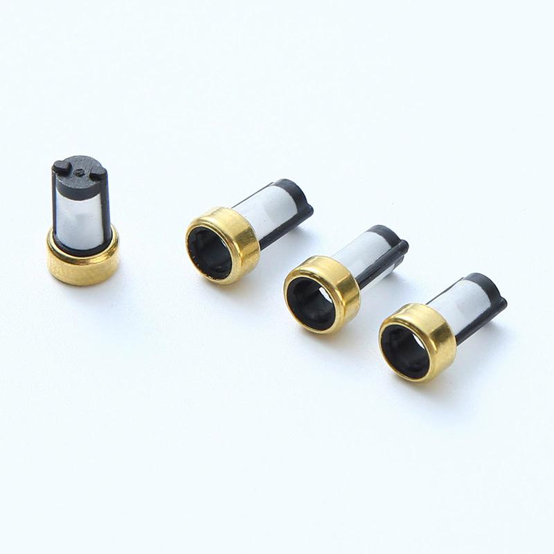 100pcs 6*3*10.7mm 11002 Car Petrol Fuel Injector Micro Basket Filter For Terrain ASNU003 Sapre Replacement Parts