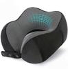 Adjustable Memory Foam U-Shaped Travel Neck Pillow for Car and Airplane Comfort