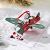 Santa Claus Airplane Christmas Hanging Decoration Mailbox Christmas Tree Ornament