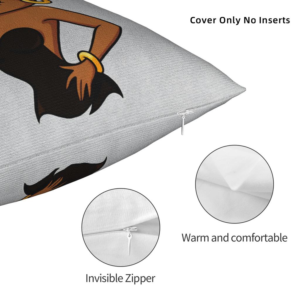 Pillow Case Cartoon Lady B-Bettyeds Boops Custom Pillow Cover For Living Room Sofa Cute Funny Pillowcases