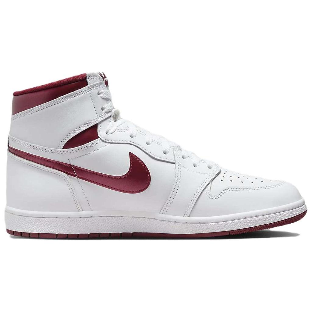 Кроссовки унисекс Air Jordan 1 Retro High 85 OG Metallic Burgundy White Team-Red BQ4422-161