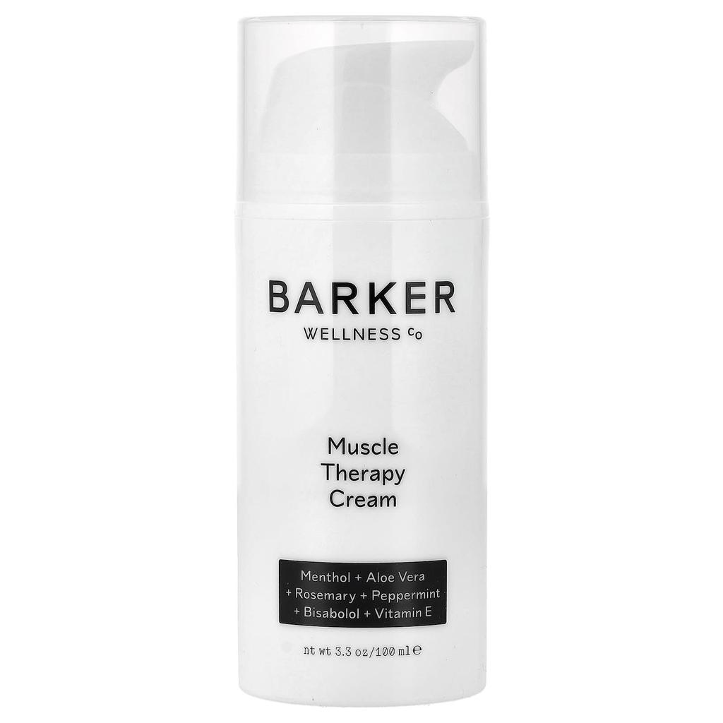 Barker Wellness Co., Крем для мышечной терапии, 100 мл (3,3 унции)