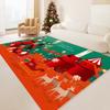 Christmas Living Room Decoration Carpet Large Area Anti-slip Rugs for Bedroom Thick Plush Study Rug Fluffy Soft Lounge Floor Mat