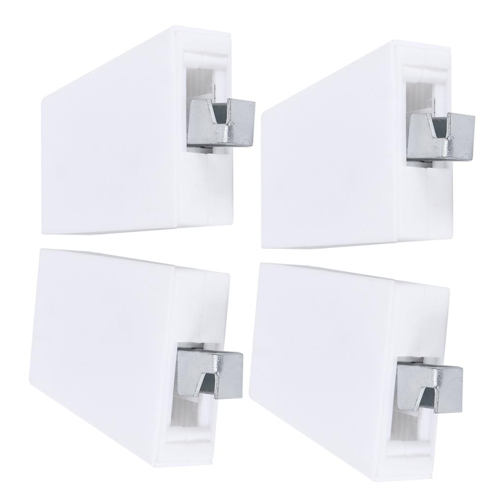 2Set Регулируемая вешалка для шкафа с монтажной пластиной Детали фурнитуры для шкафа