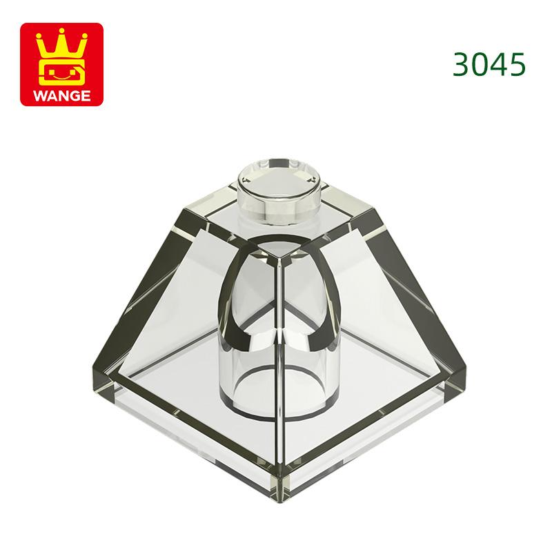 80 шт./лот 3045 Угловой наклонный строительный блок Moc Дом Насадки Совместимые с Кирпичом Сделай сам Детские игрушки Сборка Подарочная коробка
