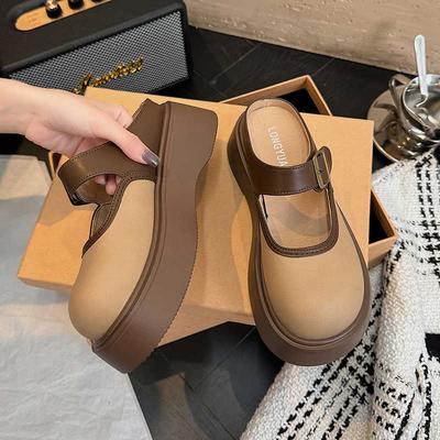 Модная летняя обувь с круглым носком и нескользящей подошвой, брендовые домашние тапочки, летние сандалии, женские кроссовки, спортивная обувь для повседневной фитнес-активности, 2025г