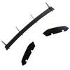 3 Pcs Rear Bumper Lip Diffuser Glossy Black Lower Splitter Spoiler Body Kits Replacement for SEAT