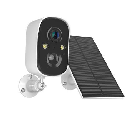 Камеры безопасности Беспроводные наружные, 1080P с питанием от батареи AI Обнаружение движения Прожектор Сирена Сигнализация Wi-Fi Камера наблюдения, двусторонний разговор, водонепроницаемая