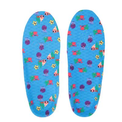 Детские ортопедические стельки для коррекции плоскостопия и носка, коррекция ходьбы, стельки для детей(S )