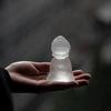 Стеклянные украшения Будды Чань Декорации для журнального столика Аксессуары для чайной церемонии Маленькая статуэтка Будды Спокойный дух Чайные питомцы