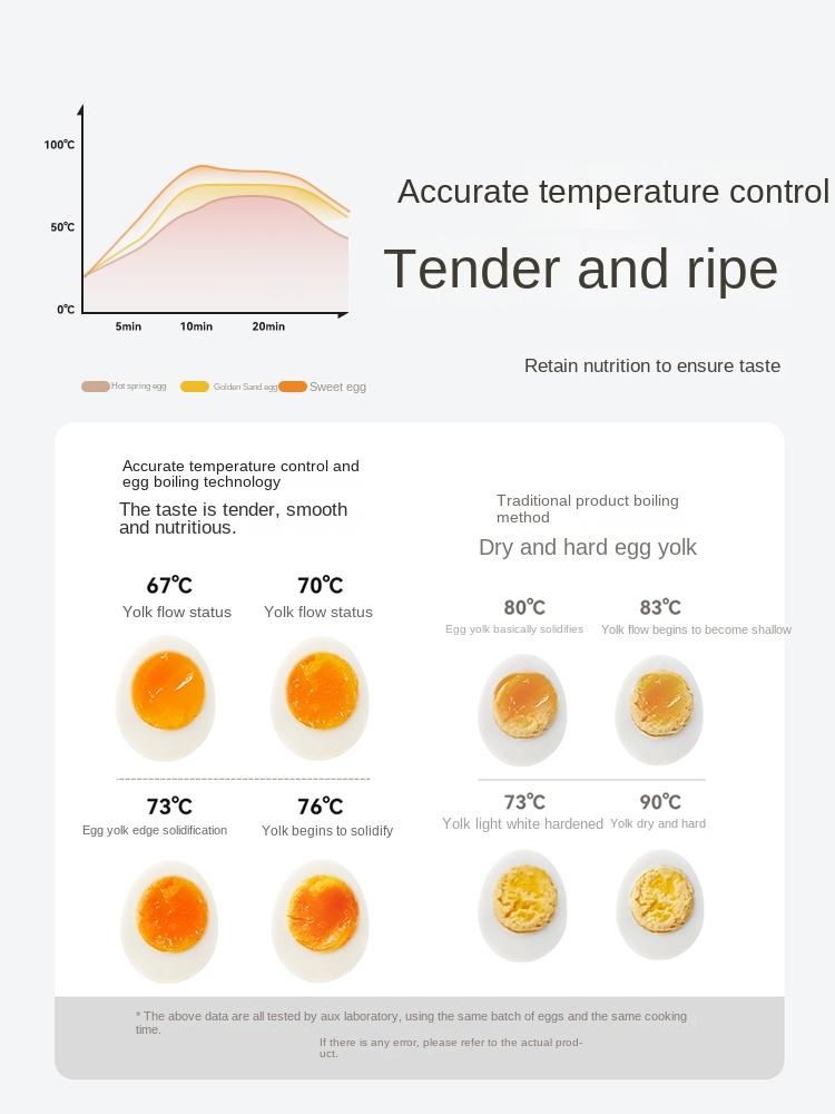 220V Home Electric Egg Boiler Automatic Egg Steamer Food Cooking Machine Multi Cooker for Breakfast