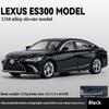1/24 Lexus ES300 Large Luxury Executive Sedan Alloy Metal Diecast Car Model Computer Bookshelf Ornament Collection Children Gift