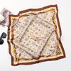 Spring/Summer New Women'S Silk Scarf 70 * 70cm Simulated Silk Twill Square Scarf Fashion Printed Large Square Scarf Professional Scarf