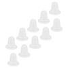 100pcs Bag Silicone Tattoo Ink Cap Cup Plastic Microblading Pigment Accessories Holder S