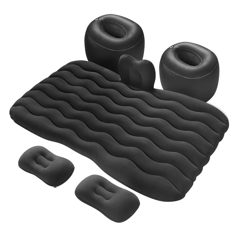 Надувная автомобильная кровать Three-Seven Split для детей - Универсальный складной матрас для путешествий на заднее сиденье для седанов и внедорожников