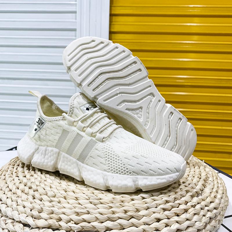 Мужские сетчатые кроссовки больших размеров 39-47 - Дышащая спортивная обувь для бега в зале, Легкая повседневная спортивная обувь