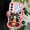 Popular Anime Luffy Soft Phone Cover for Samsung Galaxy A52 A73 A12 S24 Ultra 5G S23 S22 S21 S20 FE Wave Edge Shockproof Protective Rubber Case