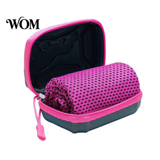 Sweat Absorbing Fitness Towel 1/5Pcs Cooling with Carrying Case, Quick Dry Absorbent Ice for Running Neck & Face, Breathable Chilly Sports, Gym, Yoga,