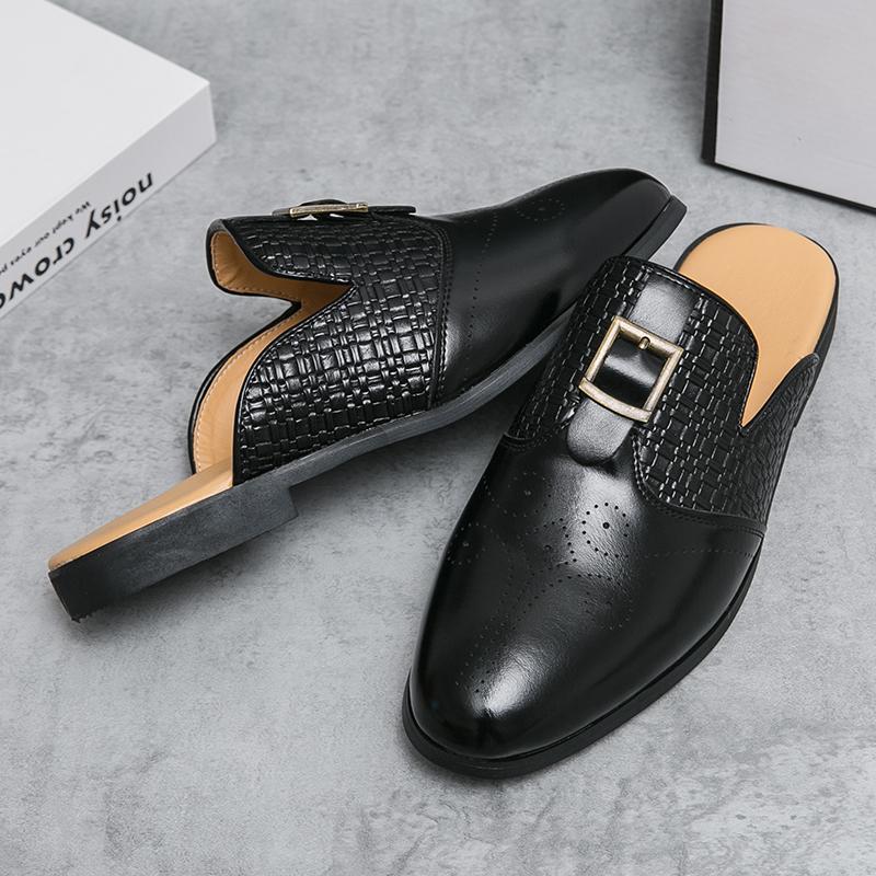 Горячая Распродажа Главная Плоская Обувь Европа Америка Мягкая Подошва Удобные Мужские Лоферы Элегантные Повседневные Мужские Кожаные Туфли