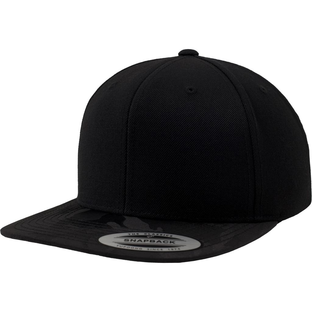 FLEXFIT Кепка Snapback с камуфляжным козырьком (2 шт.)
